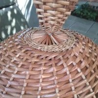 Wicker lampshade "Ball"