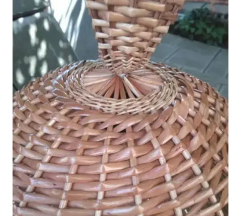 Wicker lampshade "Ball"