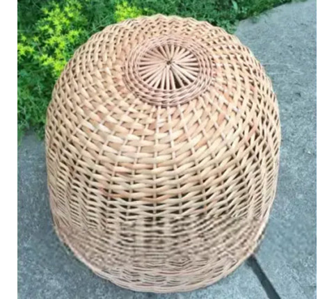 Rattan chandelier "Dome 1"