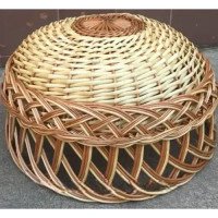 Wicker chandelier "Ordinary 15"