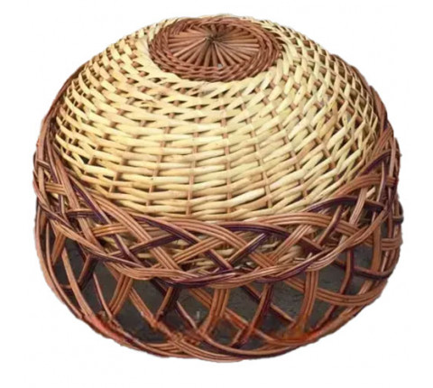 Wicker chandelier "Ordinary 16"