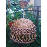 Chandelier made of wicker "Regular 1"