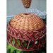Wicker chandelier "Ordinary 2"