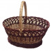 Easter basket made of willow "Ordinary" No.2