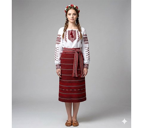 Women's spare "Berehynia Hir" — hand weaving, set of 2 pcs.