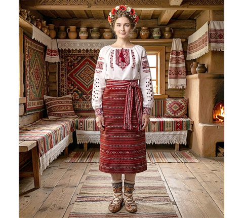 Women's spare "Berehynia Hir" — hand weaving, set of 2 pcs.