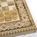 Chess + Backgammon + Checkers "Premium", 50x50 cm. Beads