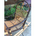 Brown "Rattan" rocking chair