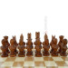 Carved Chess + Backgammon "Egypt". 50x50 cm. Handmade