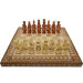 Gift Chess + Backgammon "Egypt". 50x50 cm. Handmade