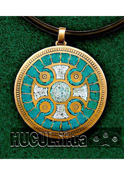 "Sun Circle" pendant
