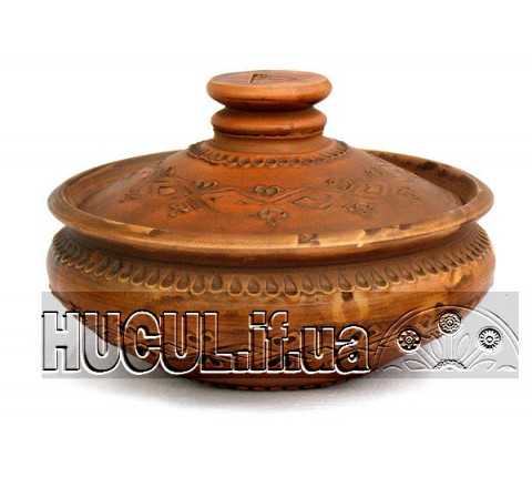 Makitra with pattern and lid 2