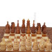 Souvenir chess + backgammon + checkers "Hutsulshchyna" 50 x 50 cm. Beads + Copper