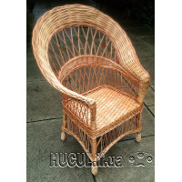 Wicker chair "Drop"