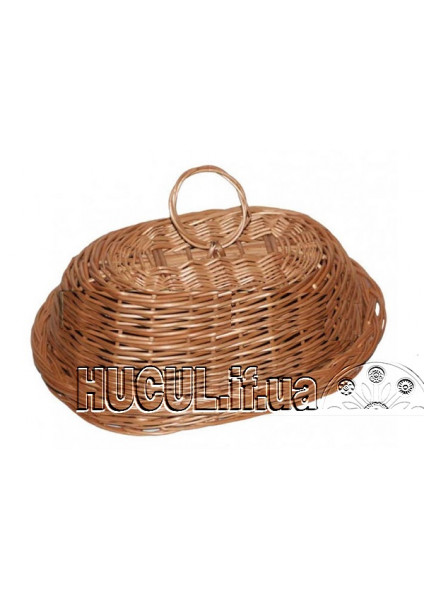 Wicker bread box "Fully woven"