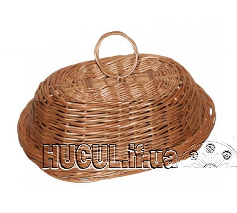 Wicker bread box "Fully woven"