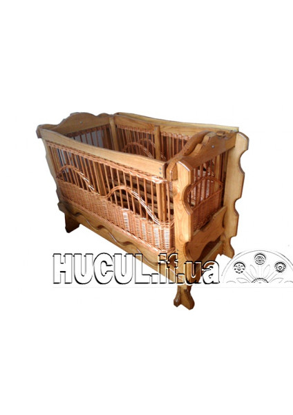 Cradle-bed made of oak