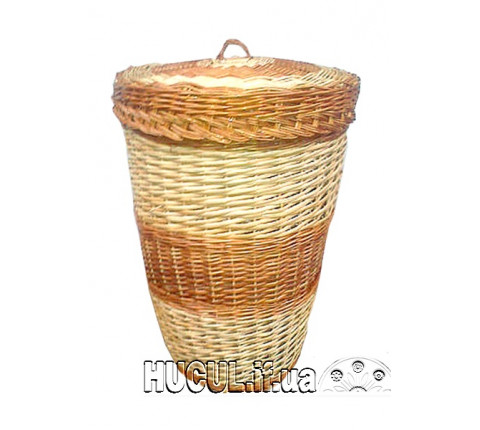 Laundry barrel with a lid