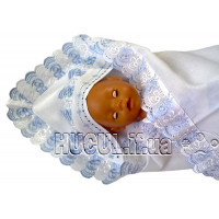 Baptismal shawl "Snowflake"