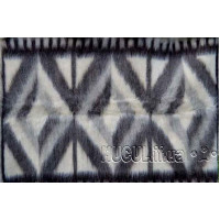 Bukovets blanket, black and white, handmade