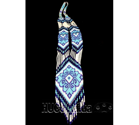 Necklace "Winter Patterns"