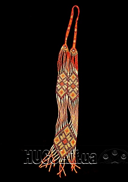 Necklace "Kosmach Embroidery"