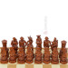 Carved chess 3 in 1 "Pirates of the Caribbean" 50x50 cm. Copper