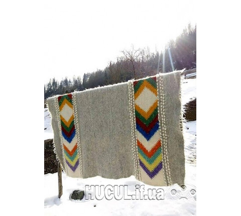 Blanket "Gray Embroidery 2"