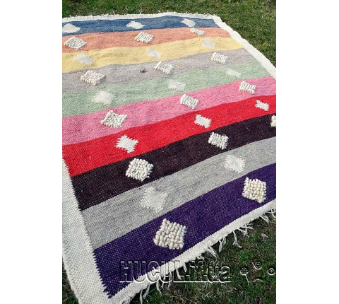 Blanket "White Diamonds"