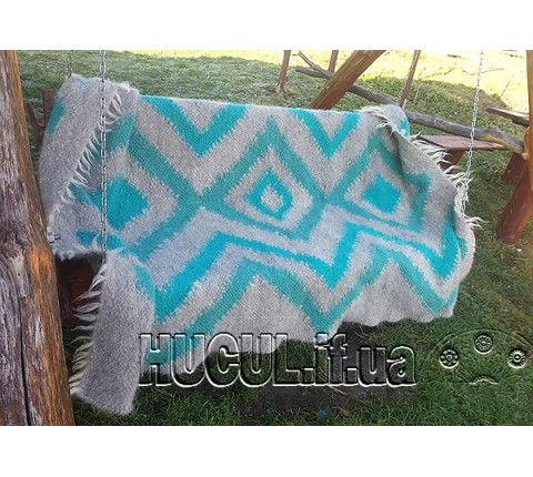 Blanket "Three Blue Diamonds"