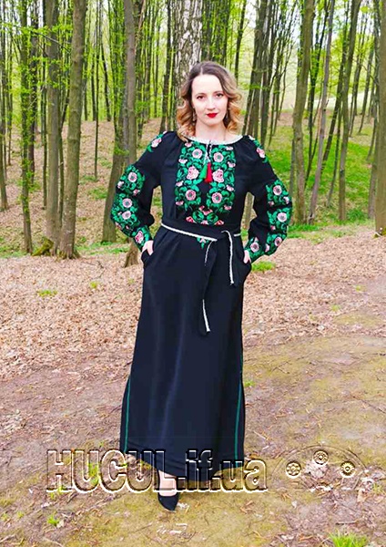 Women's embroidered dress "Orysia"
