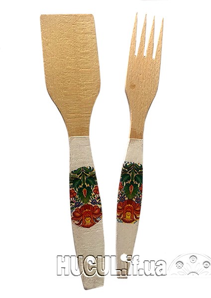 Set spatula, fork