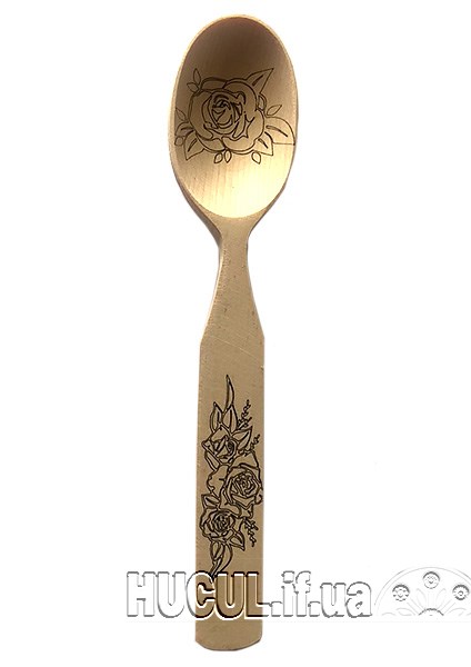 The spoon is burnt.