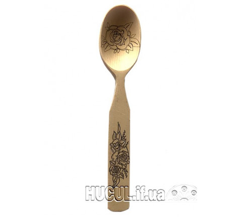 The spoon is burnt.