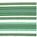 Fabric with green pattern for decoration, tablecloths America TDK-158 1/4, per meter.