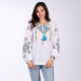 Women's embroidered shirt "Road Home"