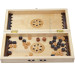 Chess + Backgammon, 32x32 cm. Inlay, light