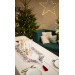 New Year runner "Winter Beauty" white
