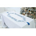 New Year runner "Winter Beauty" white