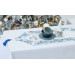 New Year runner "Winter Beauty" white