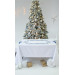 New Year runner "Winter Beauty" white