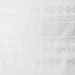 Ethno-fabric with white ornament Snowflake-3 TDK-149-P 1/1, linear meter.