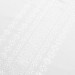 Ethno-fabric with white ornament Snowflake-3 TDK-149-P 1/1, linear meter.