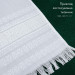 Ethno-fabric with white ornament Snowflake-3 TDK-149-P 1/1, linear meter.