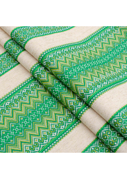 Ethno-fabric with a pattern for decor Randevu TDK-110 1/51, per meter.