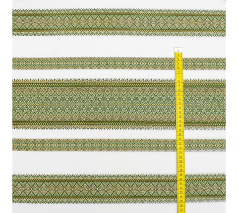 Ethno-fabric for decor Violetta-2 TDK-65-0 10/4, linear meter.