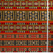 Ethno-jacquard decorative Ustina TDK-J-224 1/4, per meter.