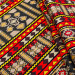 Ethno-jacquard decorative Ustina TDK-J-224 1/4, per meter.
