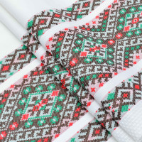 Ethno-jacquard for ritual towel Regina TDK-J-222 1/1, per meter.