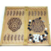 Backgammon, checkers "Lion"
